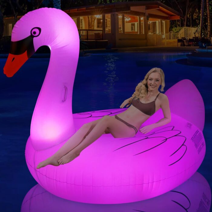 Swan Light Up Float Chair