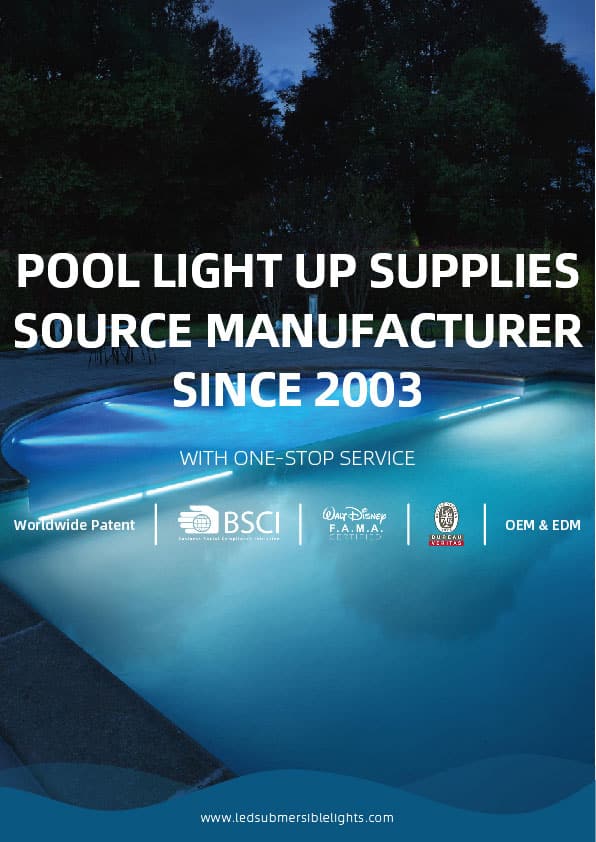pool LED lights product catalog
